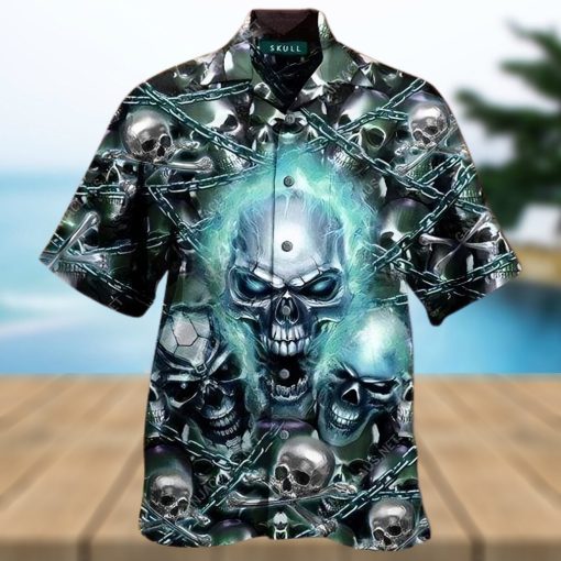 Beach Shirt Order Hawaiian Aloha Shirts Screaming Skull Archives   Trend T Shirt Store Online