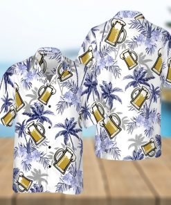 Beer Coconut Tree Hawaiian Shirt