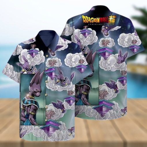 Beerus Dragon Ball Z All Over Print Hawaiian Shirt