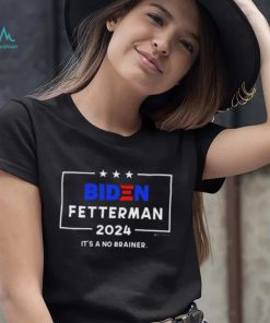 Biden Fetterman 2024 Black shirt