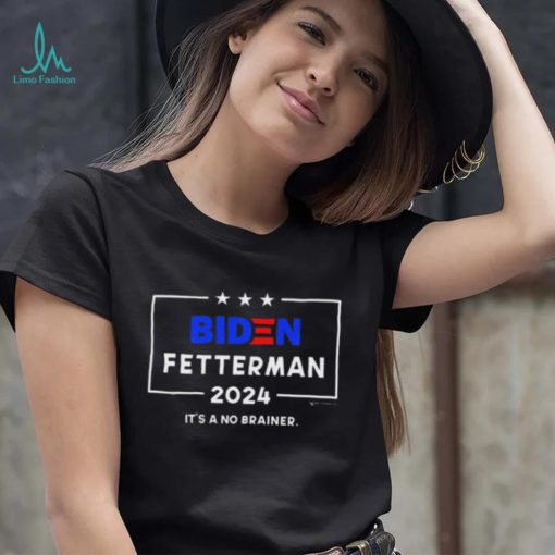 Biden Fetterman 2024 Black shirt