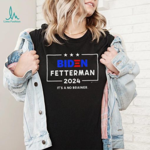 Biden Fetterman 2024 Black shirt