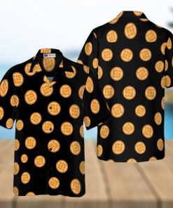 Binance Coin Logo Pattern Art Hawaiian Shirt