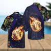 Canterbury Bankstown Bulldogs NRL Hibiscus Tropical Flower Hawaiian Shirt