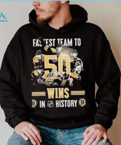 Boston Bruins Fastest Team To 50 Wins In NHL History Shirt