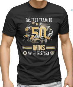 Boston bruins fastest team to wins in history 2023 shirt
