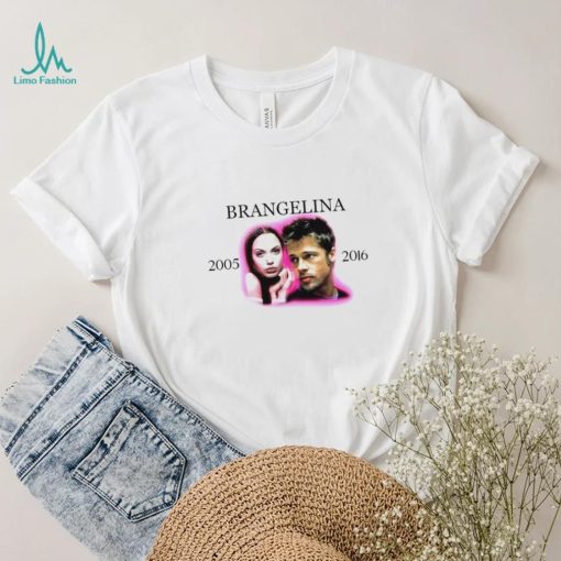 Brad Pitt And Angelina Jolie Brangelina 2005 2016 shirt