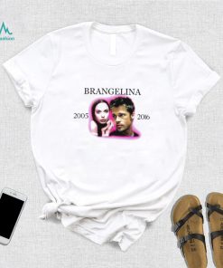 Brad Pitt And Angelina Jolie Brangelina 2005 2016 shirt