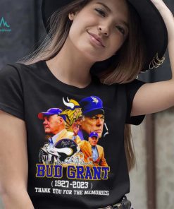 Bud Grant 1927 – 2023 thank you for the memories signature Remember t shirt