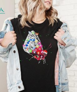 Butterfly color light art shirt