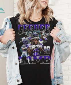 Ceedee Lamb Dallas Cowboys player retro shirt