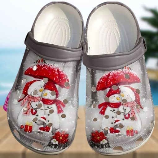 Christmas Merry Rubber Comfy Footwear Personalized Clogs