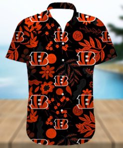 Cincinnati Bengals Football Aloha Hawaiian Shirt