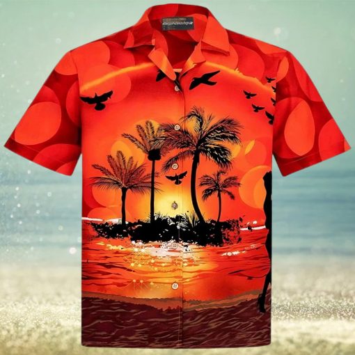 Coconut Tree Hawaiian Shirt For Man And Woman