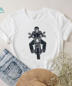 Cool Black Motorbike Biker Motorcycle Shirt