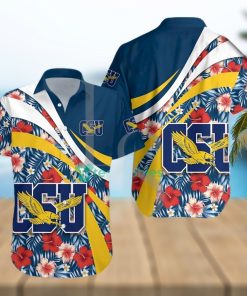 Coppin State Eagles NCAA Hibiscus Tropical Flower Hawaiian Shirt