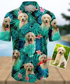 Custom Photo Dog Tropical T0207 Hawaiian Shirt