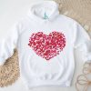 Love Gnome Leopard Print Valentines Day T Shirt