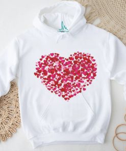 Cute Heart Gift For Valentines Day Birthday For Wife Sweet For Couple Happy Valentine Day T Shirt
