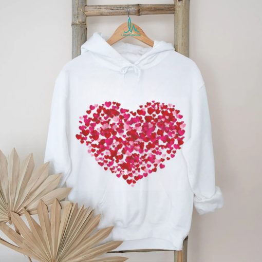 Cute Heart Gift For Valentines Day Birthday For Wife Sweet For Couple Happy Valentine Day T Shirt