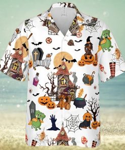 Dachshund Dog Halloween Hawaiian Shirt