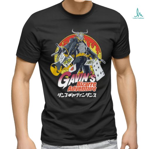 Dance Gavin Dance Sal Jojo’S Gavin’s Bizarre Adventure 2023 t Shirt