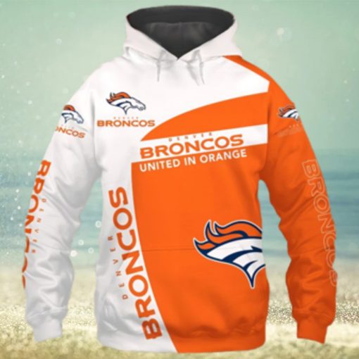 Denver Broncos Hoodie 3D cheap Sweatshirt Pullover gift for fans