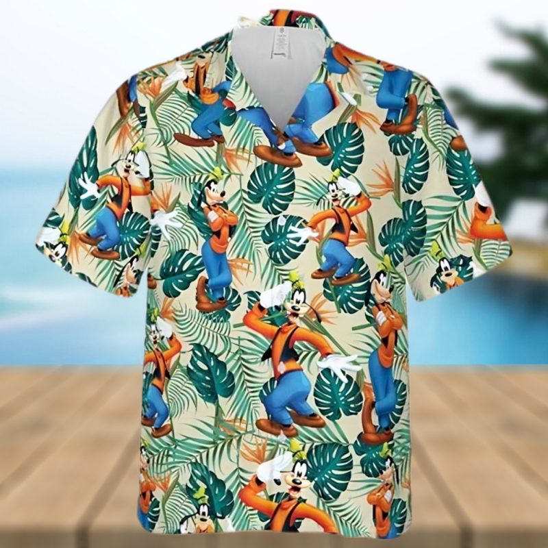 Disney Goofy Beach Relax Hawaiian, Cute Hawaiian Shirts