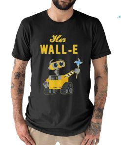 Disney Pixar Wall E Her Wall E Couples T Shirt