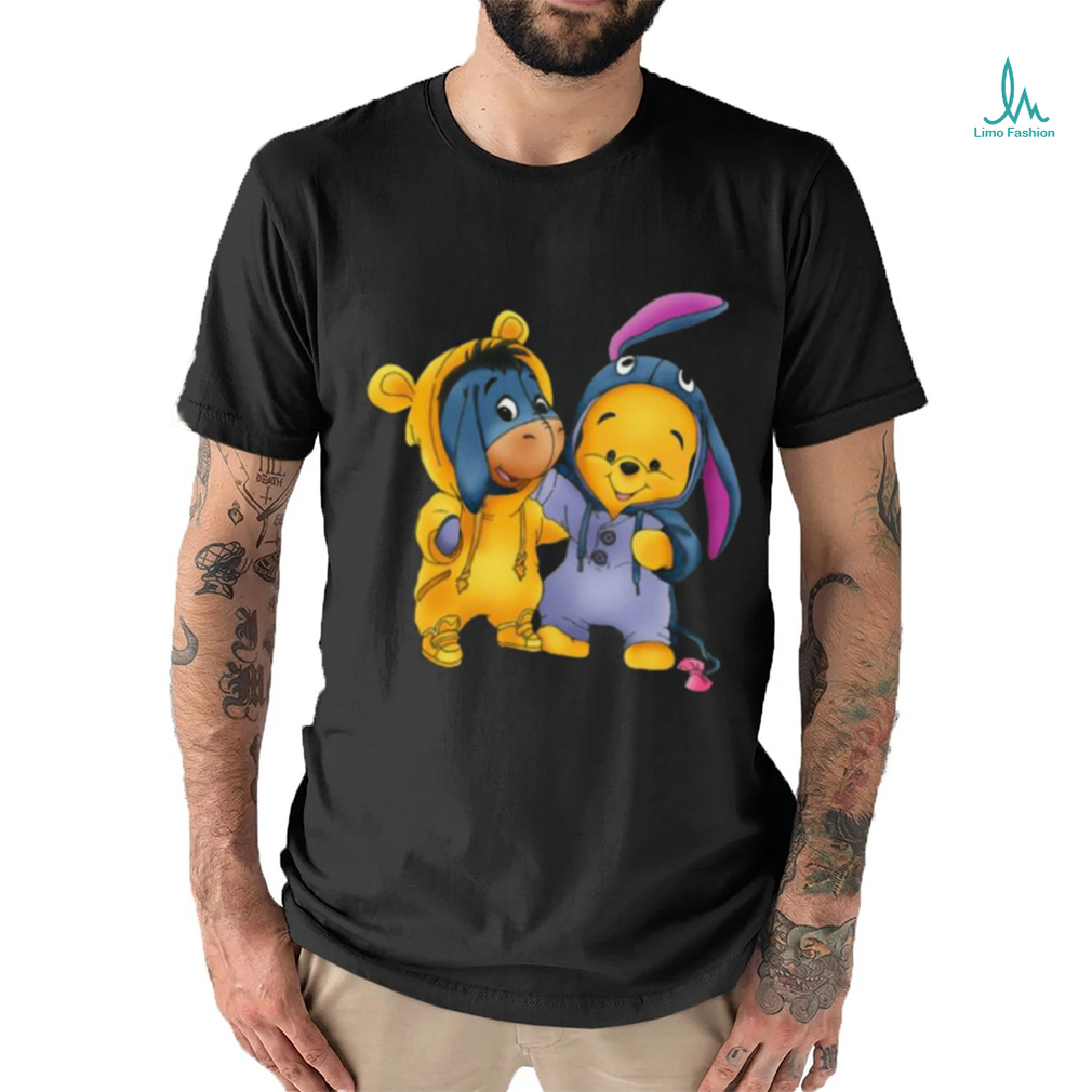 Disney Pooh And Eeyore Cute Friends T Shirt Disney Friends