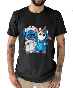 Disney Stitch and Unicorn Cute Costume Best Friends Shirt