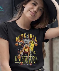 Donovan Mitchell Basketball Player Vintage Tee