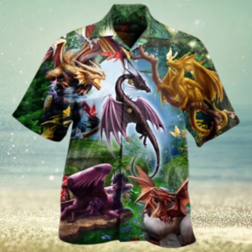 Dragon Fly Love Life Limited Summer Aloha Hawaiian Shirt