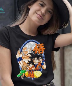 Evolution of a Saiyan Dragon Ball shirt