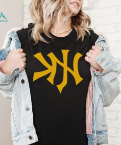 Fanjoy KNJ X New York Yankees logo shirt