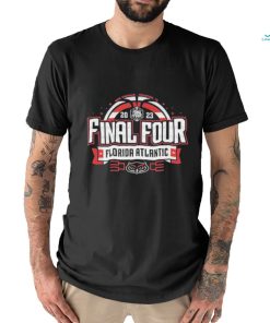 Florida Atlantic Owls Final Four Basketball Bold Navy 2023 Shirt