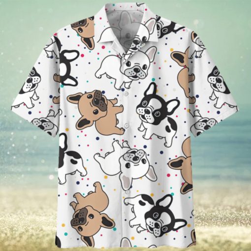 French Bulldog White Nice Design Unisex Hawaiian Shirt For Men And Women Dhc17063074