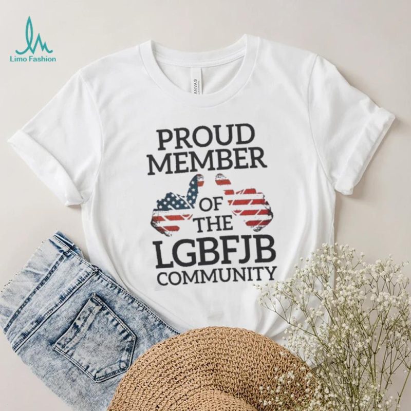 Funny American Flag Proud Member of the LGBFJB Community Shirt