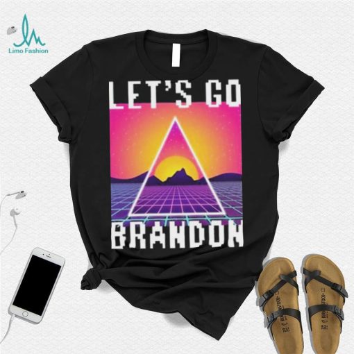 Funny Let’s Go Brandon Vintage Sunset T Shirt