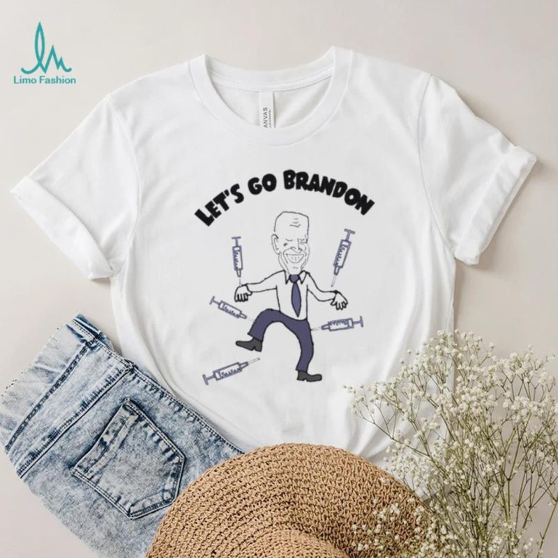 Funny Let’s go Brandon anti Biden with Jabs and Needles T Shirt