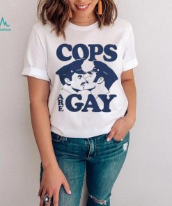 Funny cops are gay LGBT t shirt