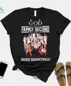 God First family second the Duke basketball 2023 shirt