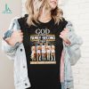 God first family second then 2023 Tampa Bay Lightning hockey signatures shirt