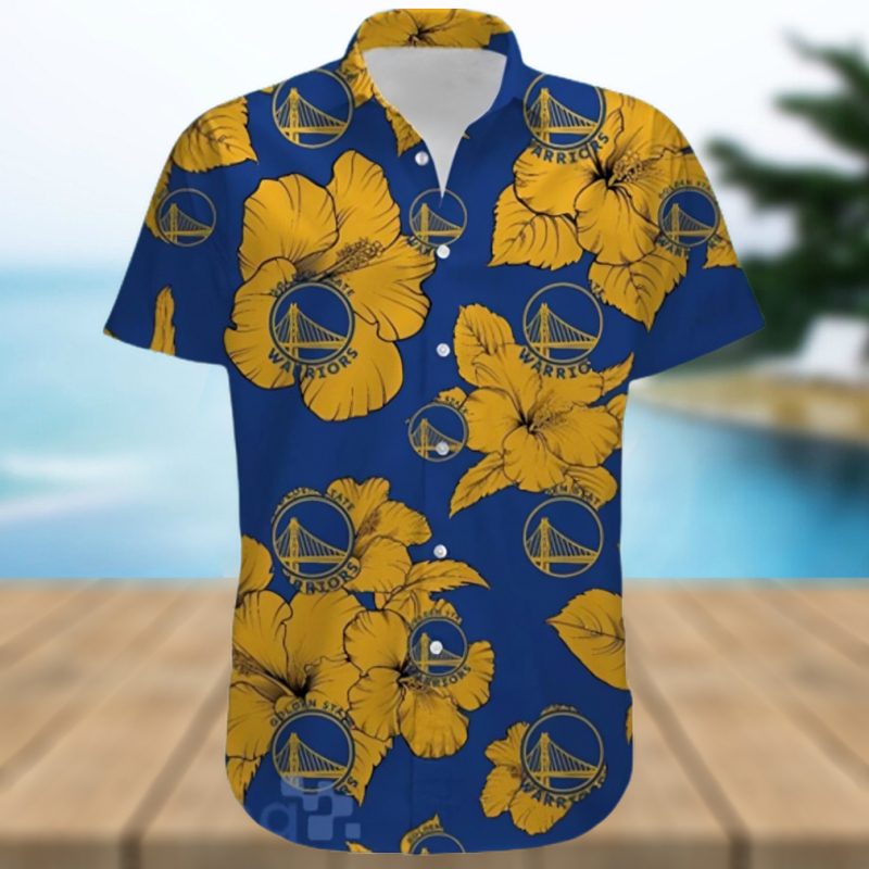 Golden State Warriors Hawaiian Shirt