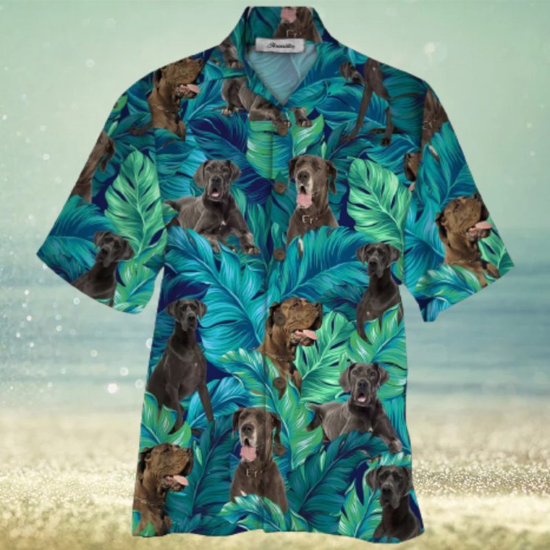 Great Dane Blue Amazing Design Unisex Hawaiian Shirt For Men And Women Dhc17062349