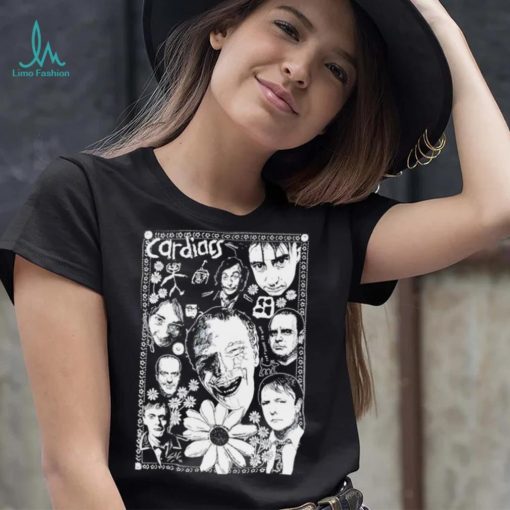 Greats of Cardiacs faces art shirt