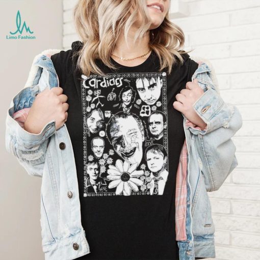 Greats of Cardiacs faces art shirt