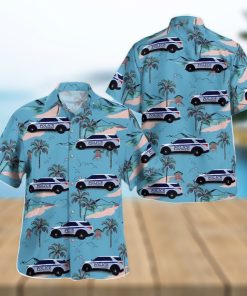 Hampstead Police Department Maryland Aloha Summer Gift Hawaiian Shirt