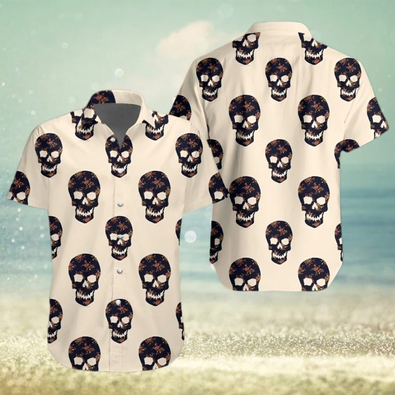 Hawaii Vn Skull Hawaiian Shirt
