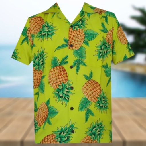 Hawaiian Pineapple Shirt For Summer Vacation